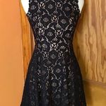 Jodi Kristopher black lace fit n flare dress Photo 7