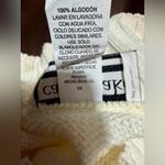 🤍 Carly Blake Ivory 100% Cotton Knit Sweater – Size 3X (Made in USA) Photo 5