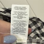 J.Crew J by‎  Short Sleeve Shirt Gingham Black Tie Front Size S Photo 5