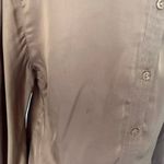 Young Fabulous and Broke Young, Fabulous & Broke brown long sleeve satin top size M Photo 12