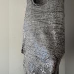 Anthropologie Pilcro Silver Sequin Shimmer Scoop Tank Top Photo 2