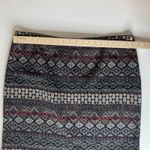 J.Jill  Womens Aztec Pencil Skirt Size Large Festival‎ Career Office Boho Chic Photo 8