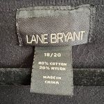 Lane Bryant  Black Cardigan Sequin Embellished Elegant Party Glam Sz 18/20 Photo 2