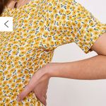 Faithfull the Brand Faithful the Brand • Mini Dress • White Yellow Floral Print • Daphne • Size M/6 Photo 2