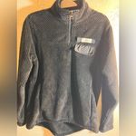 Magellan outdoors  Black Fleece Jacket M classic fit gorpcore textured Photo 5