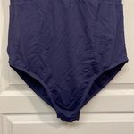 ANDIE Plus Size  Mykonos Plunge Classic One Piece Navy Blue Size XXXL EUC #6725 Photo 2