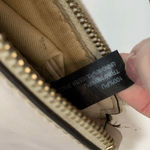 Guess  Womens Crossbody Bag Quilted Long Straps White Large Photo 5