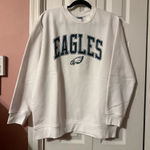 NFL Team Apparel NFL Philadelphia Eagles Sweatshirt Crewneck Large Photo 0