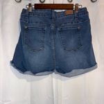 Judy Blue  Shorts XL Cuffed High Rise Mid Thighs Medium Wash JB150038 Stretch Photo 4