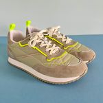 Schutz Penny Grey & Green Sneakers Photo 2