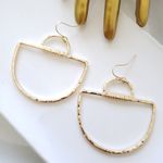 ZARA New!  Irregular Drop Earrings Photo 2