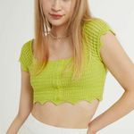 Cider Crochet Green Top Photo 0