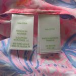 Lilly Pulitzer  Pink and Blue Floral  Women’s Ruffle top Size XXS Photo 9