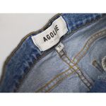 AGOLDE Nico High Rise Slim Fit Jeans Blue Women 24 Button Fly Denim Stretch USA Photo 2