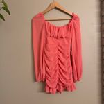 REVOLVE | MORE TO COME Petra Ruched‎ Mini Dress Pink Size XXS Photo 1