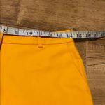 Michael Kors  Shorts Mustard Yellow Gold Photo 4