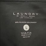 Laundry by Shelli Segal  Black High-Waisted 7/8 Pocket Leggings Size Large Photo 8