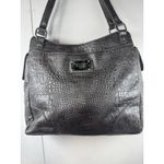 Relic  PURSE (Dark Charcoal Grey) Faux Leather - Zipper Closure (Great Condition) Photo 8