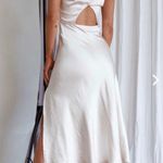 Selfie Leslie  White Dress Midi Photo 2