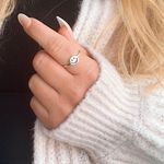 Boutique Sterling Silver Smiley Face Ring  Photo 0