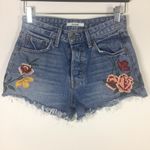 GRLFRND  Cindy Embroidered Jean Shorts Rising Sun 24 Photo 6