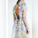 Zimmermann  Natura Floral Semisheer Long  Sleeve Silk maxi dress size AU 1 /S Photo 5