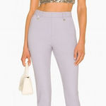 Anthropologie The Essential Slim Trousers Size 6 Light Purple Lilac Photo 0