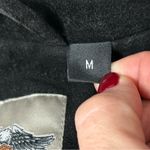 Harley Davidson Harley-Davidson® Women's Soar Sueded Jacket, Black Suede Leather sz Medium Photo 14