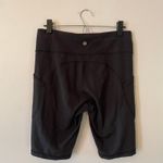 Lululemon Black Invigorate High-Rise Biker Shorts 10" Athletic Women's size 10 Photo 5