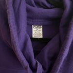 Victoria's Secret PINK‎ Washington Purple Cowl Neck Long Sleeve Sweatshirt XS Photo 5