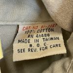 Vintage Together Clothing Co Womens 10M Dress 1980s Cotton Safari Khaki Belt Tan Size 10 Photo 13