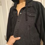 Kancan 2XL Black Denim Jacket with Hoodie Size 2X Photo 11