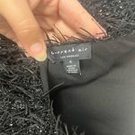Anthropologie  Current Air Textured Sparkle Top black size small Photo 4