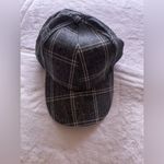 Gray Flannel White Plaid Hat Cap Strap Buckle Lea. Tee Da Brand Summer Outfit Photo 2