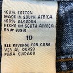 Bill Blass Vintage Y2K High Rise  Blue Denim Jeans Easy Fit SZ. 10 Photo 8