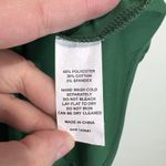 Unique Vintage  50s Green Off the Shoulder Ruffle Frenchie Knit Top 4XL Photo 3