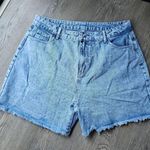 SweatyRocks  High Waisted XL Light Wash Denim Shorts NWOT Photo 0