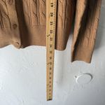 Croft & Barrow  Sweater XL Cable Knit Button Cardigan Academia‎ Gilmore Girls Photo 4