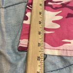 Nine West Jean women's sz 4 waist 26 pink camo capri stretch jeans NWT Photo 3