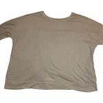 Mudd Envelope Back Blouse Beige Size L Lightweight Casual Top | Cozy Fall Styles Photo 5