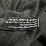 NWOT American Giant Women's Black Ponte Straight Pant Pull Photo 6