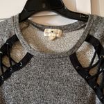 Derek Heart  Black & White Dress with sexy cutouts diagonally Photo 2