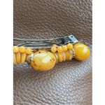 Handmade Vintage  Baltic Butterscotch Honey Amber Hair Clip Barrette (1 Piece ) Photo 4