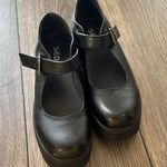 Sedai black leather Mary Jane platform / flatform size 38 or is 8 Photo 0