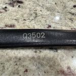 Brighton Black Leather Belt Silver Buckle Aztec Bead Square Design Pink Teal Med Photo 3