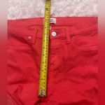 Lakeview denim coral jeans pants woman’s size 28 Pink Photo 2