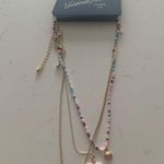 Universal Threads Universal Thread Sunflower and Heart Necklace 3 Piece Set - Gold Tone - NWT Photo 2