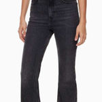 Levi's Levi’s Premium Washed Black 70’s High Flare Denim Jeans Photo 0