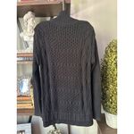 RTA Addison Turtleneck Knit Sweater Black Womens Size Small Photo 5