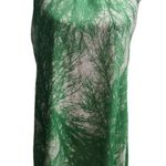 Sweet Pea ‎ Green Tree Print Halter Neck Dress Summer Boho Chic M Photo 0